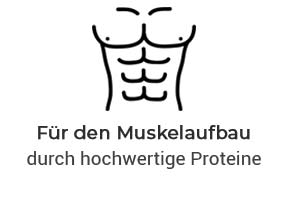 Perfekt für den Muskelaufbau